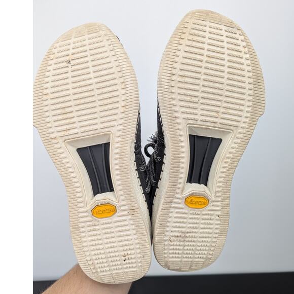 Brandblack Knit Mid Sneakers Vibram Sole Gray Speckle Men’s 7 (Frayed Lace) main image 3